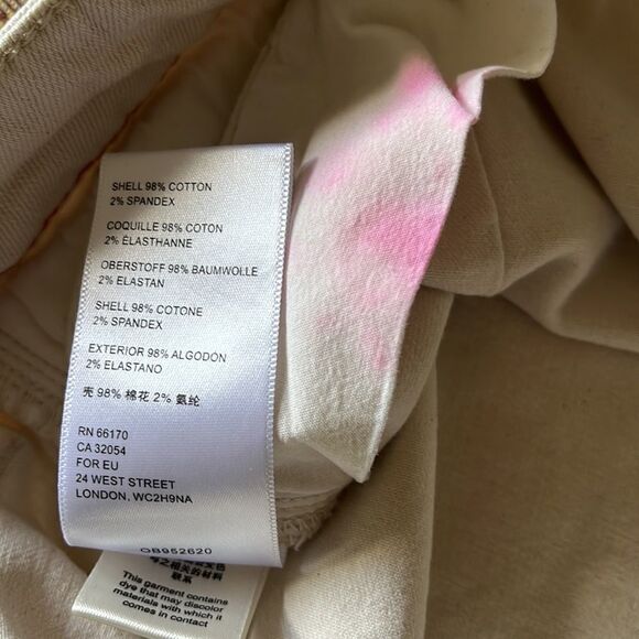 EUC PILCRO AND THE LETTERPRESS ANTHROPOLOGIE BUTTONFLY HI-WAIST SHORTS SIZE 29 - Picture 5 of 7